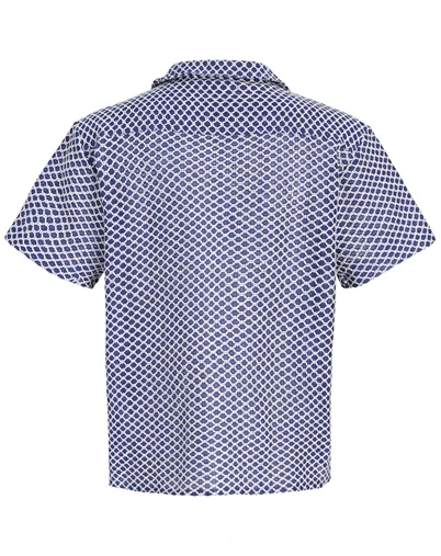 Jack & Jones Junior - JORMontauk Crochet T-Shirt - Bluing